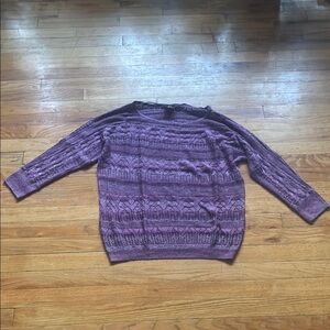 Amber Sun Acrylic Blend Sweater